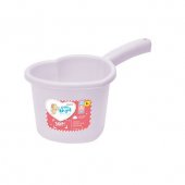 Ковшик для детской ванночки Little Angel Start 1,5л серо-сиреневый
