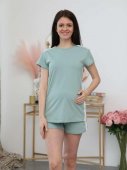 Комплект для беременных женщин ФЭСТ фисташковый/бежевый арт.П175505К