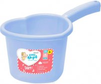 Ковшик для детской ванночки Lalababy Follow Me 1,5л голубой пастельный Ковшик для детской ванночки Lalababy Follow Me 1,5л голубой пастельный