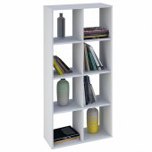 Стеллаж Polini Home Smart Кубический 8 секции, белый