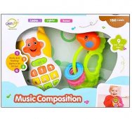 Игрушка музыкальная Music Composition Телефон + погремушка