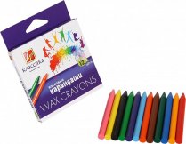 Мелки восковые "Луч" Классика 12 цветов круглые 12С 861-08 Мелки восковые "Луч" Классика 12 цветов круглые 12С 861-08