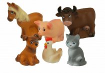 Набор резиновых игрушек Домашние животные В2935