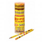 Карандаш ч/гр Каляка-Маляка Мультики НВ с ластиком, трехгранный Карандаш ч/гр Каляка-Маляка Мультики НВ с ластиком, трехгранный