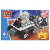 Конструктор "Город мастеров" Луноход, с фигуркой, 50 деталей арт.8034-WG