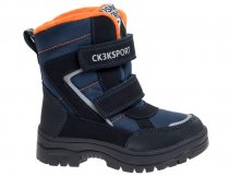 Ботинки для мальчика Сказка р.27-32 темно-синий арт.R918168223DB
