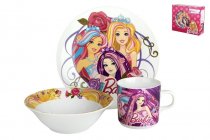 Набор для завтрака "Барби" 3 предмета В131-А06729 922429