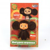 Фигурка Чебурашка фигурка чебурашка 8 см, флокированный, блистер ИГРАЕМ ВМЕСТЕ