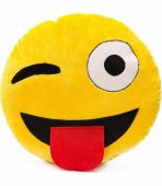 Мягкая игрушка-подушка Смайлик Приколист 32 см