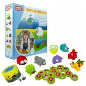 Настольная игра 1TOY Растем вместе Прятки зверятки арт.Т16218 Настольная игра 1TOY Растем вместе Прятки зверятки арт.Т16218