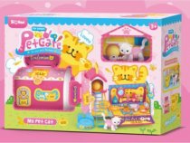 Игровой набор домик котёнка в коробке арт.073QL