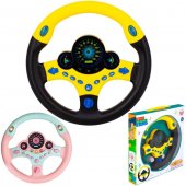 Руль музыкальный  ZYA-A2960-2 Играпузик, русская озвучка, свет