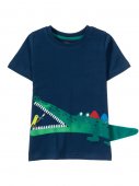 Футболка для мальчиков "Green Toothpick" синий 2-6 лет