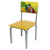 Стул регулируемый КУЗЯ Сказка Репка 260-340 (1-3гр.) Стул регулируемый КУЗЯ Сказка Репка 260-340 (1-3гр.)