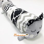 Валик Пёсокот - коллекция Волшебный енот 60*15 см LoveBabyToys