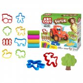 Набор для лепки AЯT CRAFT Моя ферма, тесто 4х50 гр