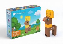 Конструктор Нордпласт Играй, Создавай. Олень 8 деталей