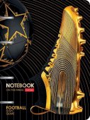 Тетрадь А5 80л Hatber Мир футбола, клетка, на 4-х кольцах