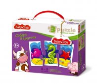 Пазл макси тройной "Собери в группы" BABY TOYS арт.02507 Пазл макси тройной "Собери в группы" BABY TOYS арт.02507