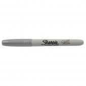 Маркер "Sharpie" Fine Metallic серебристый, 1мм, пулевидный наконечник, перманентный