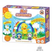 Настольная игра Мое солнышко с фишками-зверятами арт.03895