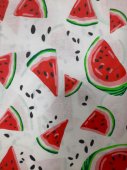 Пеленка поплин 110х75 см Арбузы Пеленка поплин 110х75 см Арбузы