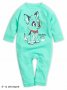 Комбинезон для мальчиков "На страже спокойствия" ментол 1-12 мес