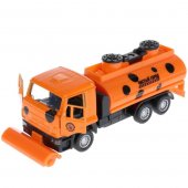 Инерционная металлическая модель – KAMAZ уборочный 14 см арт.SB-16-74-B2-WB