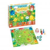 Настольная игра-ходилка Считаем цыплят 05969 Настольная игра-ходилка Считаем цыплят 05969