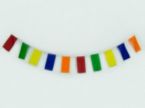 Флажки на веревочке 10 штук веревка 10м