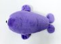 Мягкая игрушка Нерпа сиреневая 30 см
