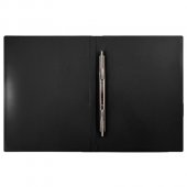 Папка-скоросшиватель KWELT А4 черная пластик 0,5мм Папка-скоросшиватель KWELT А4 черная пластик 0,5мм