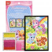 Набор для творчества "MULTIART" Мозаика объёмная Питомцы MSA-MA-PET01