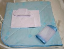 "РОЗА" ш135 - комплект на выписку (голубой)