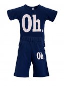 Комплект для мальчика "Oh." темно-синий 3-7 лет Комплект для мальчика "Oh." темно-синий 3-7 лет