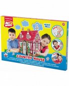 ErichKrause 39224 Игровой домик для раскрашивания Artberry: Country house-мал, карт. короб.