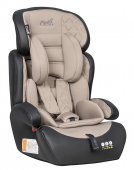 Автокресло 9-36 кг Farfello Costa-003 Бежевый/экокожа Beige/Black PU