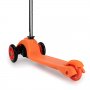 САМОКАТ NEXT 3-КОЛ. АЛЮМ., ПЕР. КОЛ. 120 ММ (2) ЗАД. КОЛ. 78 ММ (1) ДО 50КГ, ОРАНЖЕВЫЙ BT-HD-C2