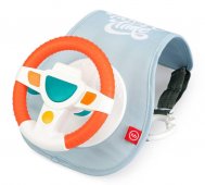 Игровой руль Happy Baby PILOT, звуковые эффекты, голубой