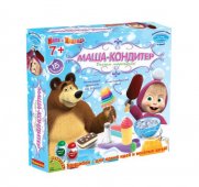 Французские опыты Науки с Буки Bondibon, Маша и медведь, (15 экспериментов) Маша-кондитер, арт  8003