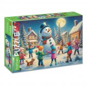Пазлы Новогодние Hatber 160 элементов ECO Зимние каникулы 33*22см Пазлы Новогодние Hatber 160 элементов ECO Зимние каникулы 33*22см
