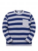 Кофта для мальчика " Frock blue" синий, 5-8 лет