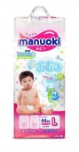 Подгузники Manuoki Ultrathin L (12+ кг) 44 шт. Подгузники Manuoki Ultrathin L (12+ кг) 44 шт.