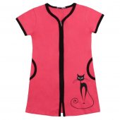 Халат для девочки BONITO KIDS р.128-152 см розовый арт.OP1396