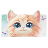 Конверт для денег кошка, фигурный, поздравляю ЧУДО ПРАЗДНИК Конверт для денег кошка, фигурный, поздравляю ЧУДО ПРАЗДНИК