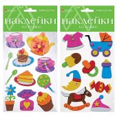 Декоративные наклейки "Hobby Time" Кухня, из фоамирана, 2 вида, набор №6 арт.2-546/02 Декоративные наклейки "Hobby Time" Кухня, из фоамирана, 2 вида, набор №6 арт.2-546/02