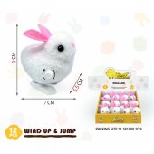 Игрушка заводная зайчик KW819