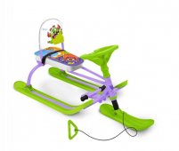 Снегокат Nika Twiny 1 принт с монстриками арт.TW1+/МН