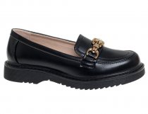 Полуботинки для девочки Сказка р.32-37 черный арт.R577274217BK