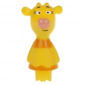 Игрушка для ванны Играем вместе Оранжевая корова Бо и Зо арт.LX-OR-COW-06